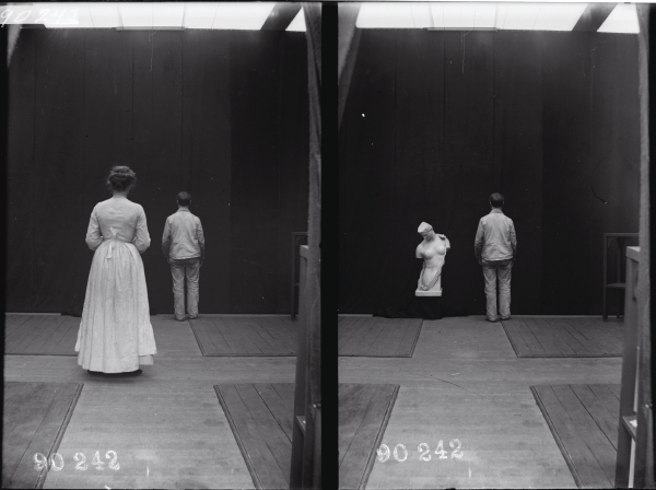 '더 현대 프로젝트: 3D: Double Vision' 전시작, 미국 심리학자 조지프 재스트로의 시각 인지 실험 입체 사진(1905作, 사진제공=현대자동차)