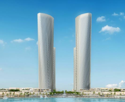 카타르 루사일 타워 조감도(출처=현대건설)