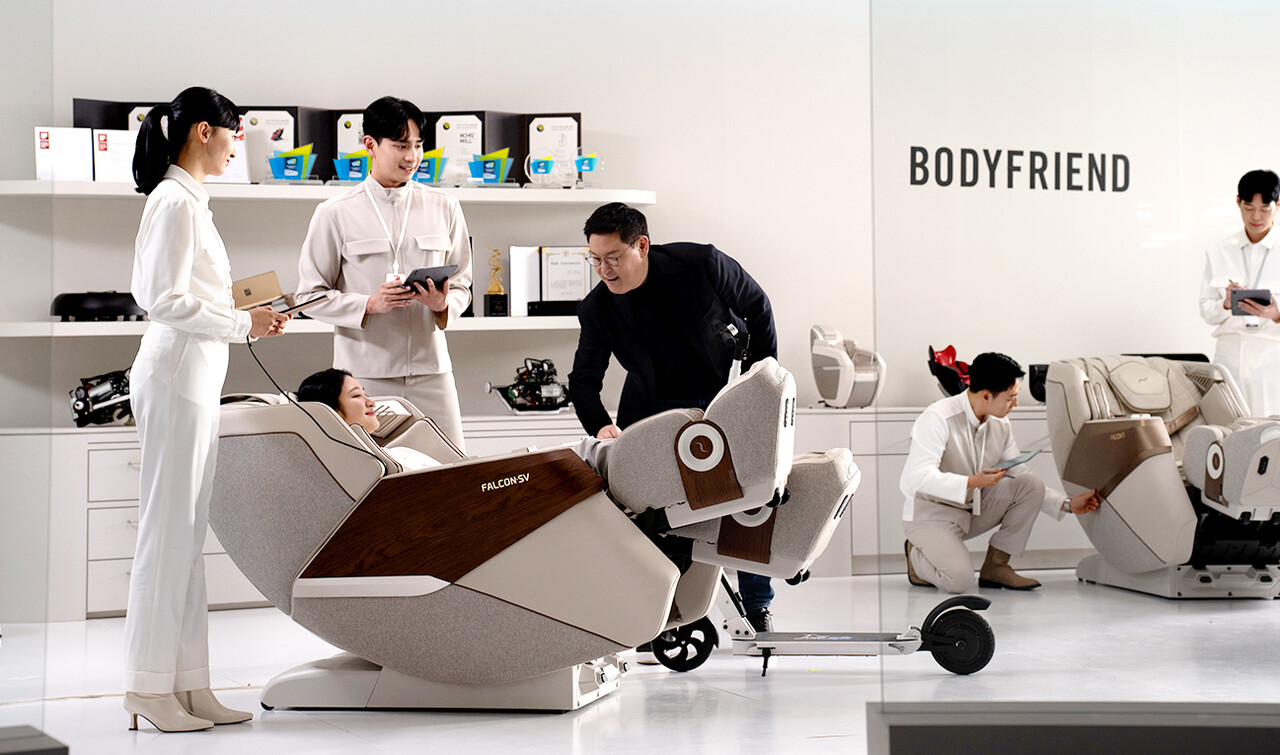 바디프랜드 신규 광고 캠페인 스틸컷 (출처=바디프랜드)