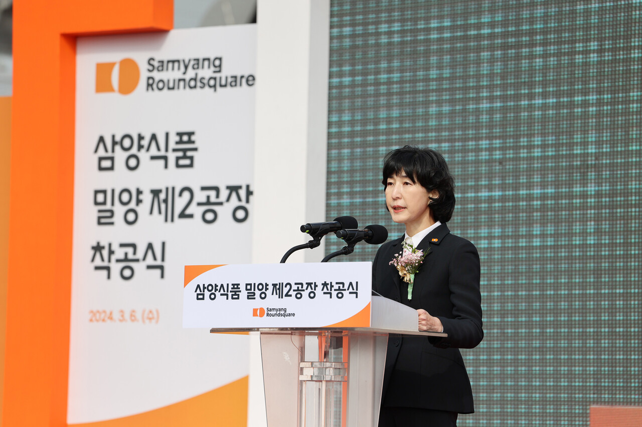 김정수 삼양라운드스퀘어 부회장 (출처=삼양식품)