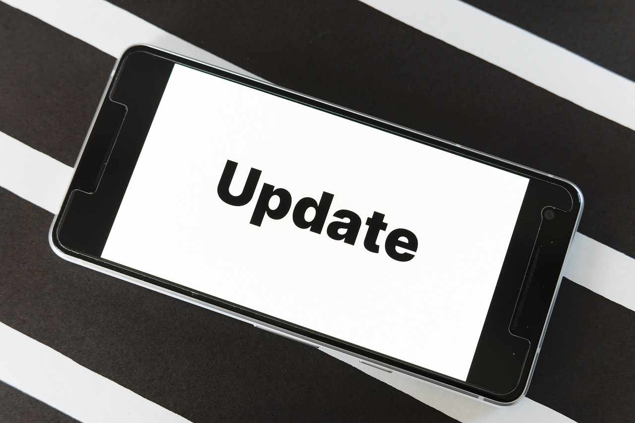 업데이트, 스마트폰 (출처=PIXABAY)