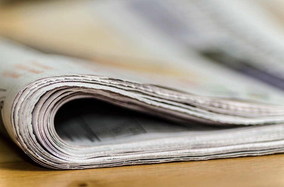 종이신문, 신문, 구독(출처=PIXABAY)