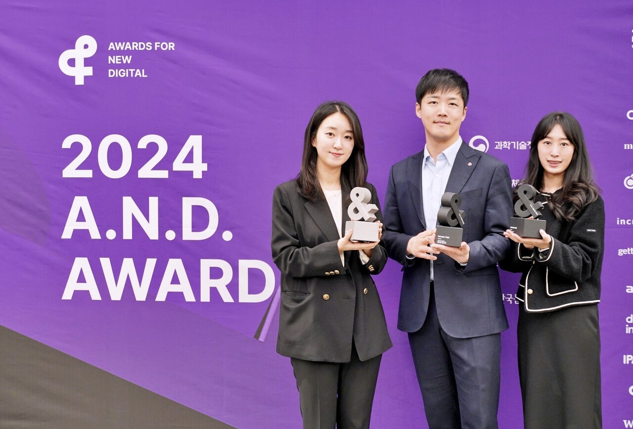 롯데웰푸드 ‘맛깔스튜디오’가 2024 앤어워드 소셜미디어 부문 그랑프리를 수상했다. (출처=롯데웰푸드)