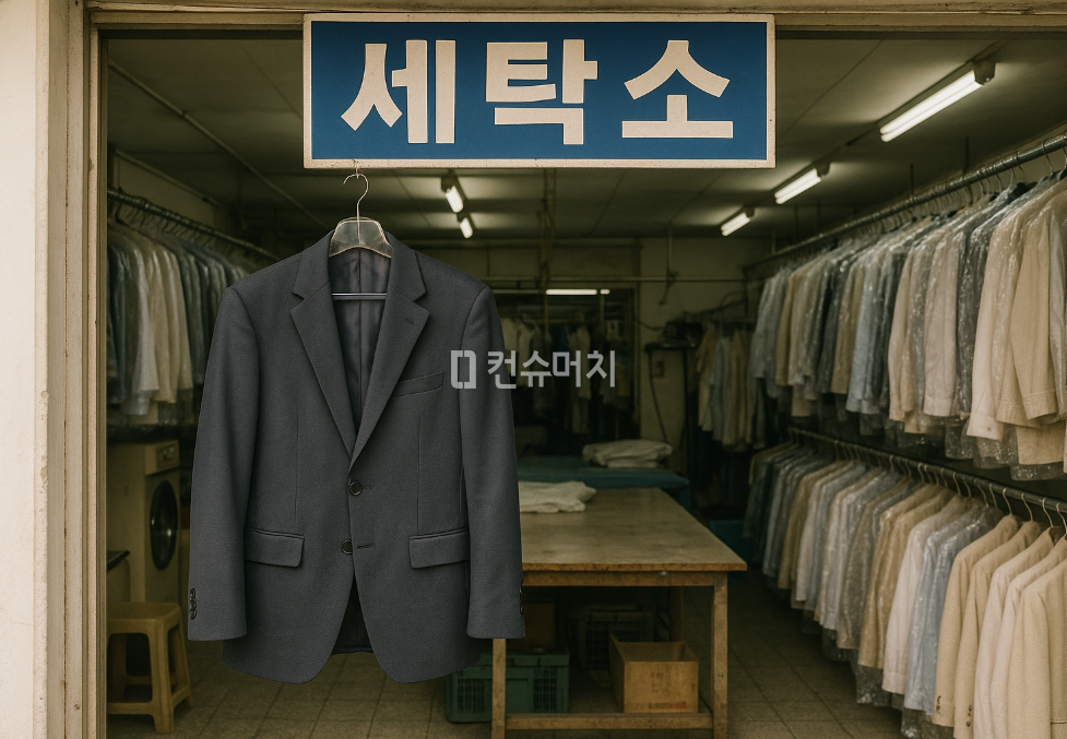 세탁소, 재킷, 정장 상의(출처=컨슈머치)