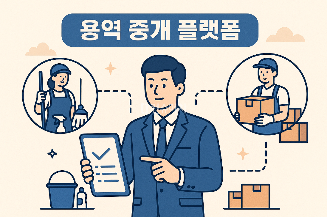 용역중개플랫폼(출처=컨슈머치)