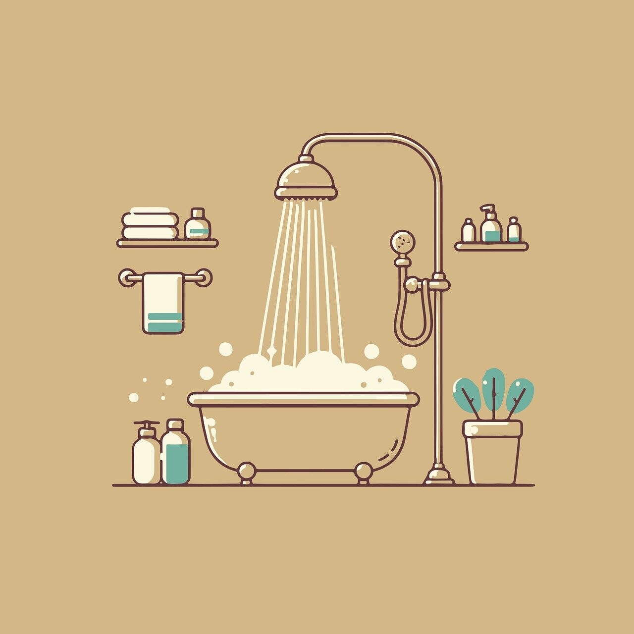 욕실, 샤워 (출처=PIXABAY)