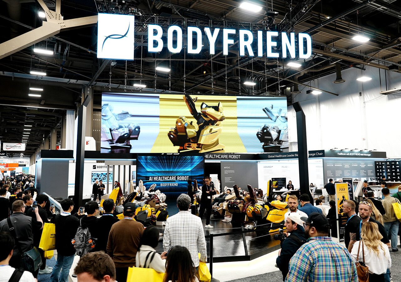 CES 2026 바디프랜드 부스 전경 (출처=바디프랜드)
