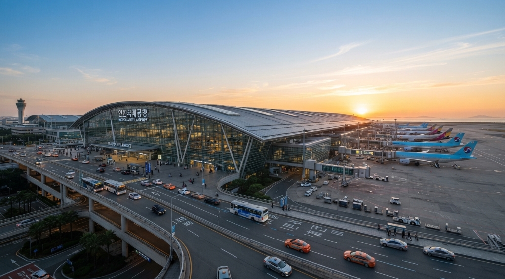 인천국제공항 전경, 출처 - 온라인 커뮤니티